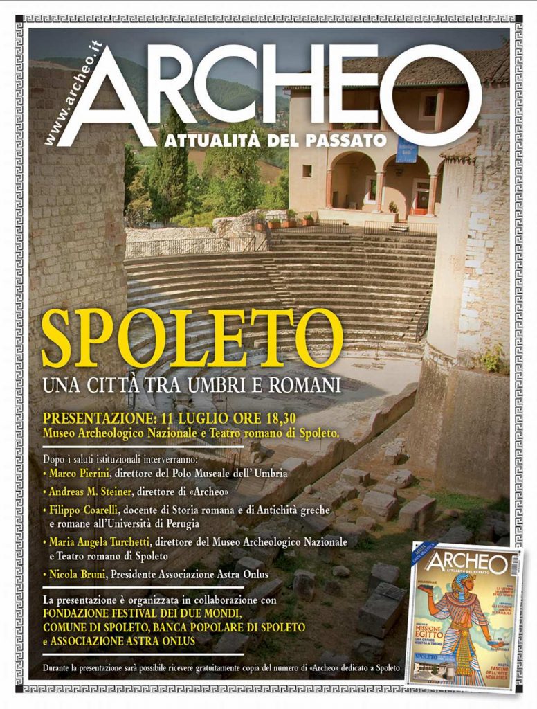 Archeo - Spoleto una città tra Umbri e Romani presentazione