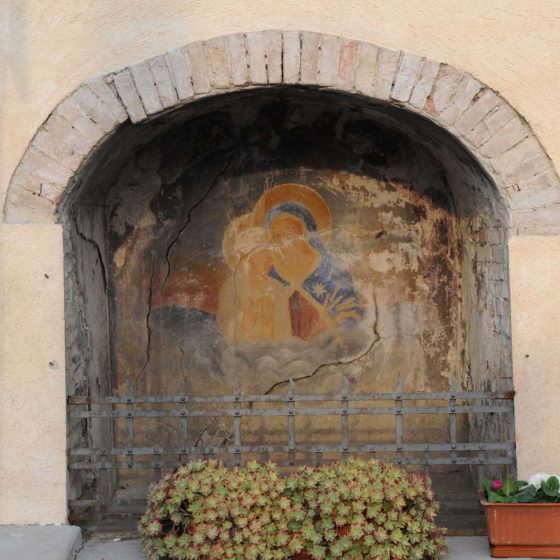 Castel Ritaldi - Mercatello, numero civico 54 «Madonna del grano» [CAS016]
