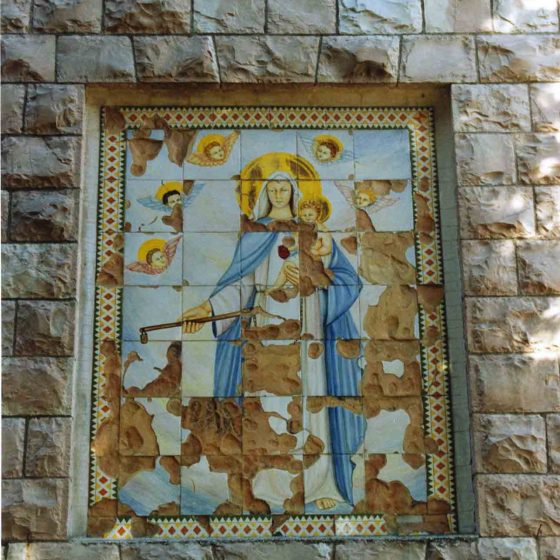 Giano dell'Umbria - Case Maggi, chiesa della Madonna della Mercede «Madonna della Mercede» [GIA053]