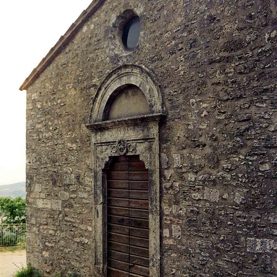 Gualdo Cattaneo - San Terenziano, via del Campanile chiesa della Madonna delle Grazie [GUA039]