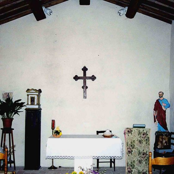 Gualdo Cattaneo - Saragano, chiesa di San Pietro [GUA070]