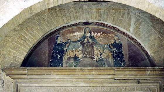 Montefalco - Montefalco, chiesa di Santa Illuminata «Madonna della Misericordia» [MON030]