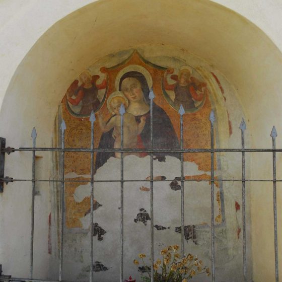 Montefalco - Fabbri, cimitero comunale «Maestà del Cimitero» [MON036]