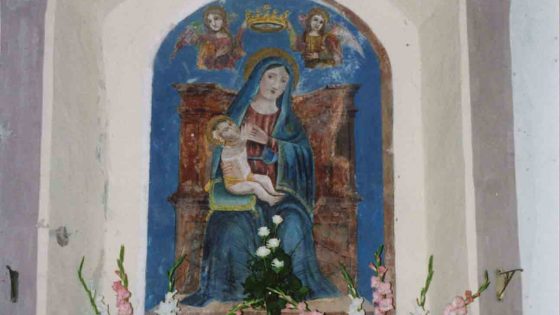 Spoleto - Poggio del Vescovo, «Madonna del Poggio» o «Madonna de lu Pogghiu» [SPO115]