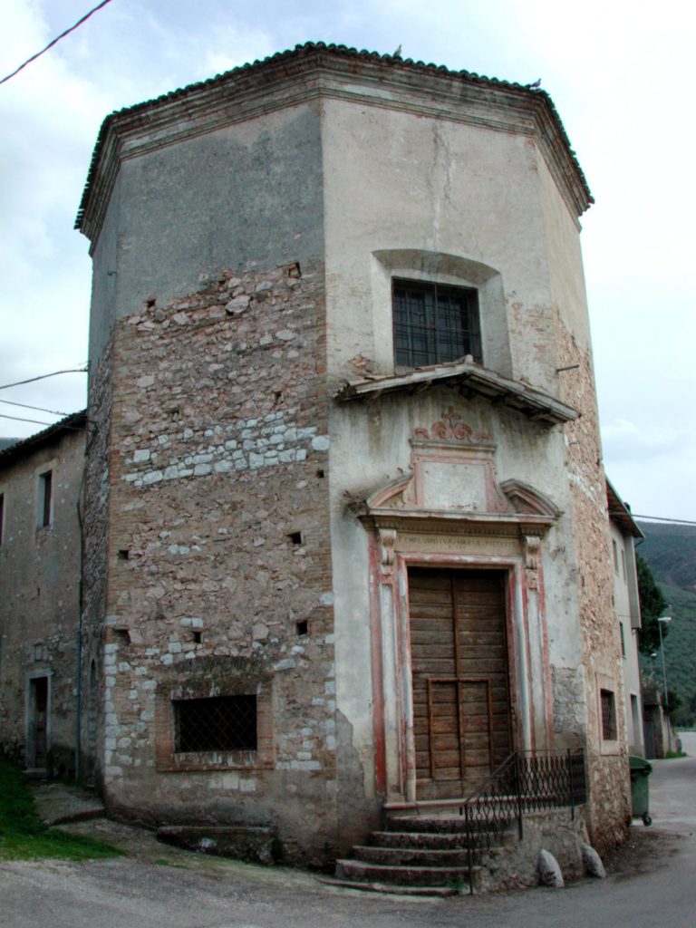 Pigge, chiesa Tonda, Santa Maria del Ponte