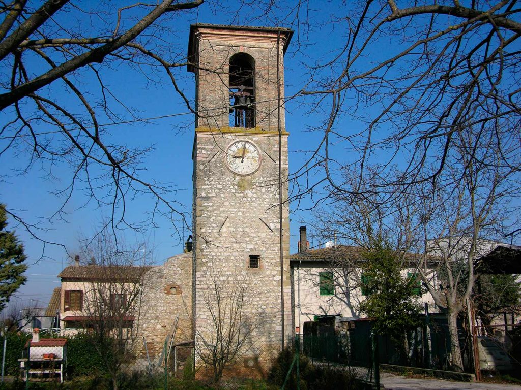 Trevi, San Lorenzo, resti del castello